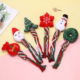 3pcs Christmas training dog teeth cleaning knot cute cartoon bite toys Christmas pet toys dog toys cat toys 3pcs Christmas training dog teeth cleaning knot cute cartoon bite toys Christmas pet toys dog toys cat toys
