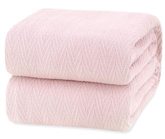 Queen Size Blanket for Bed 100% Cotton Blankets Soft and Breathable 410Gsm Waffle Lightweight Summer Blanket 90x90 Inches Pink Queen Size Blanket for Bed 100% Cotton Blankets Soft and Breathable 410Gsm Waffle Lightweight Summer Blanket 90x90 Inches Pink